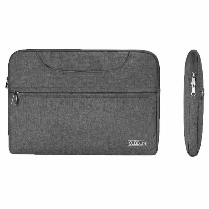 Subblim Maletín Business Laptop Sleeve 13,3-14 pulg Gris
