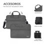 Subblim Maletín Business Laptop Sleeve 13,3-14 pulg Gris