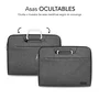 Subblim Business Laptop Sleeve 15,6 pulgadas Gris