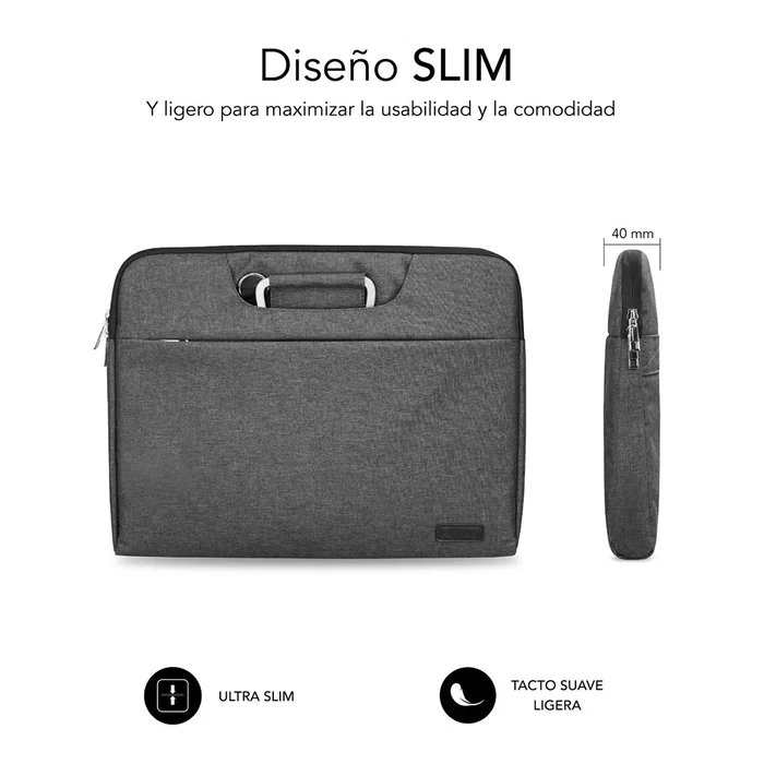 Subblim Business Laptop Sleeve 15,6 pulgadas Gris
