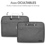 Subblim Maletín Business Laptop Sleeve 15,6 pulg Gris