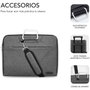 Subblim Maletín Business Laptop Sleeve 15,6 pulg Gris