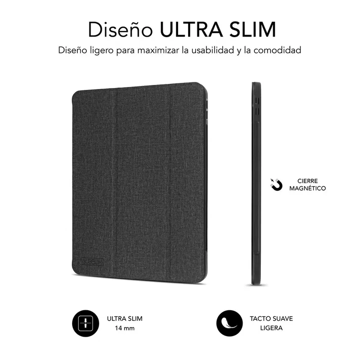Subblim Funda SubCST-5SC351 para Apple iPad Pro 11'' 2021/2020/2018, Funda Smart Cover con Soporte Pencil, Cierre Magnético, 2 Ángulos, Protectora Antigolpes
