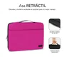 Subblim Elegant SUB-LS-0TS0101 Maletín Funda Protectora para Portátil Hasta 39.6 cm (15.6 Pulgadas), Interior Aterciopelado Acolchado, Asa Retráctil, Rosa
