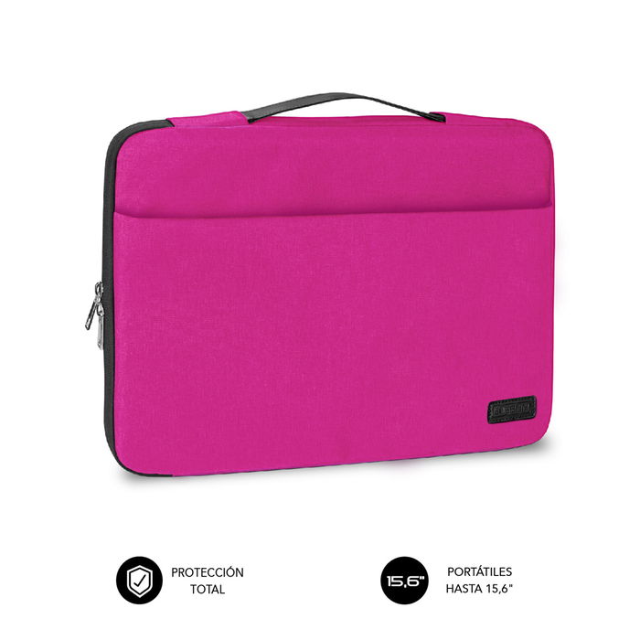 SUBBLIM Maletin Funda Ordenador Elegant Laptop Sleeve 15,6" Pink SUBBLIM Maletin Funda Ordenador Elegant Laptop Sleeve 15,6" Pink