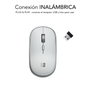 Subblim Wireless Mini Mouse Silver