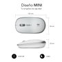 Subblim Wireless Mini Mouse Silver