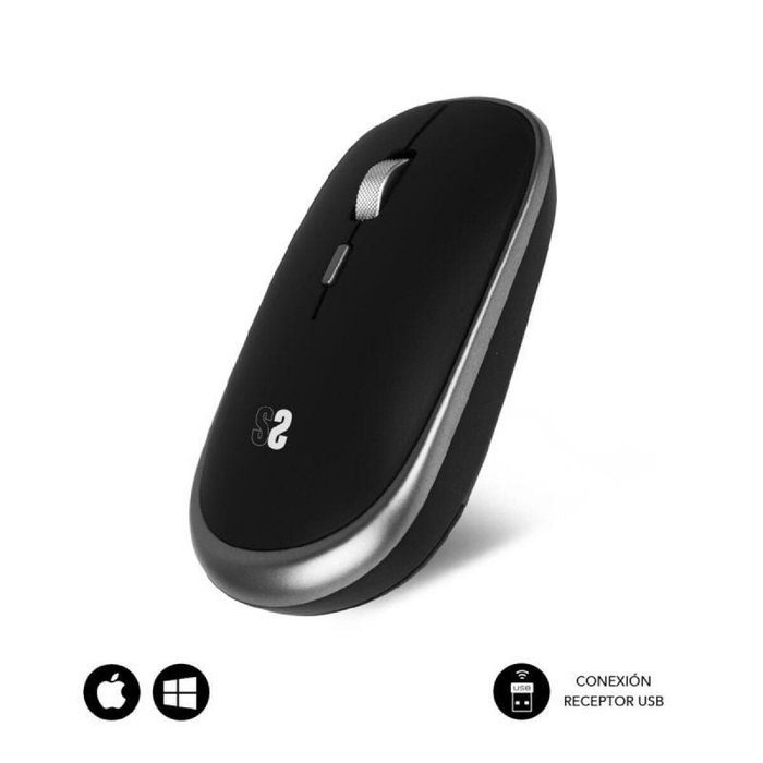 Subblim Ratón Wireless Mini Space Grey 1600 DPI