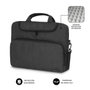 Subblim Maletín Air Padding para Portátiles de 15,6 pulgadas Gris Oscuro