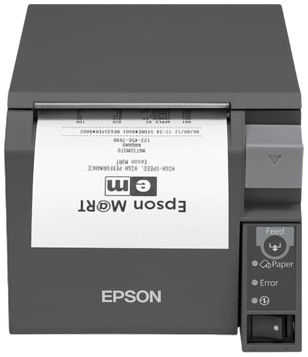 Epson TM-T70II Impresora de tickets térmica, ancho papel 80mm, USB-RS232, negra Epson TM-T70II Impresora de tickets térmica, ancho papel 80mm, USB-RS232, negra