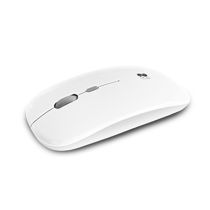 Subblim Dual Flat Ratón Inalámbrico Blanco Recargable