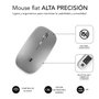 Subblim Dual Flat Mouse Plata Recargable 1600 DPI