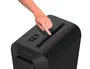Fellowes LX-65 Destructora de Documentos, 10 Hojas, Corte Partículas P-4, Destruye Grapas, Clips y Tarjetas