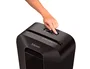 Fellowes Destructora LX-70D, Capacidad 11 Hojas, Partículas 4x40mm, Seguridad P-4, Grapas, Clips, Tarjeta, Papelera 18L