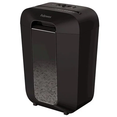 Fellowes Powershred LX70 Destructora de Papel 11 Hojas Corte Partículas P-4 4x40mm, 18L, para Grapas y Tarjetas, Color Negro