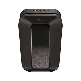 Fellowes Powershred LX70 - Destructora de Documentos Corte en Partículas (4x40mm) P-4, 11 Hojas, 18L, Negro