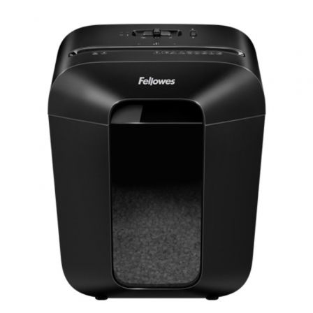 Fellowes LX-41 Destructora de Documentos, Minicorte Seguridad P-4, 8 Hojas, Papelera 17L