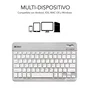 Subblim Teclado Smart BT Silver QWERTY Español