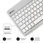 Subblim Teclado Smart BT Silver QWERTY Español