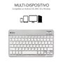 Subblim Smart BT Teclado Inalámbrico Bluetooth Plata