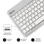 Subblim Smart BT Teclado Inalámbrico Bluetooth Plata