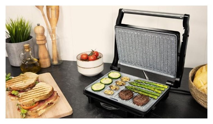 Cecotec Rock'nGrill 1500 Rapid srebrny Cecotec Rock'nGrill 1500 Rapid srebrny