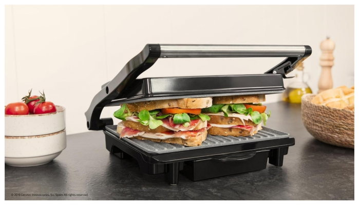 Cecotec Rock'nGrill 1500 Rapid srebrny Cecotec Rock'nGrill 1500 Rapid srebrny