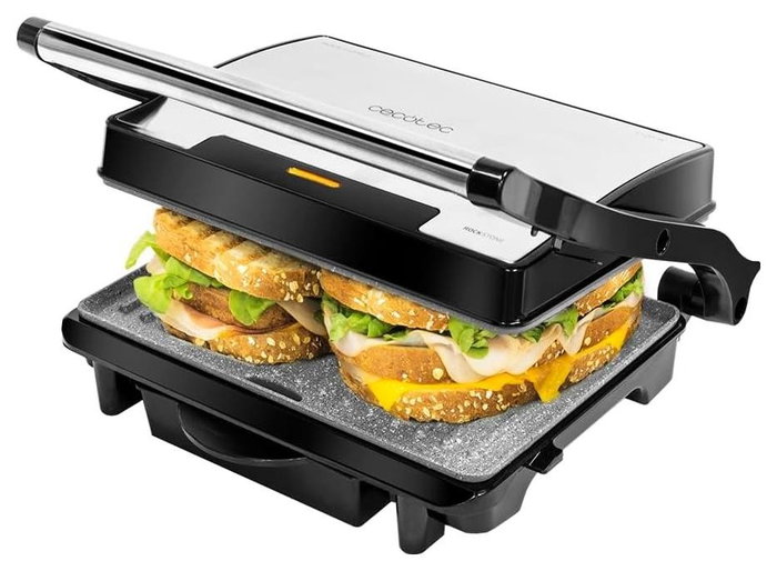 Cecotec Rock'nGrill 1500 Rapid srebrny Cecotec Rock'nGrill 1500 Rapid srebrny