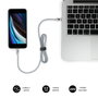 Subblim Cargador de Coche Dual PD20W+QC3.0 con Cable USB C a Lightning Blanco