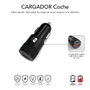 Subblim Cargador de Coche Dual PD20W+QC3.0 con Cable USB-C a Lightning Negro
