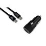 Subblim Cargador de Coche Dual PD20W+QC3.0 con Cable USB-C a Lightning Negro