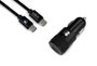 Subblim Cargador de Coche Dual PD20W+QC3.0 con Cable USB-C a Lightning Negro
