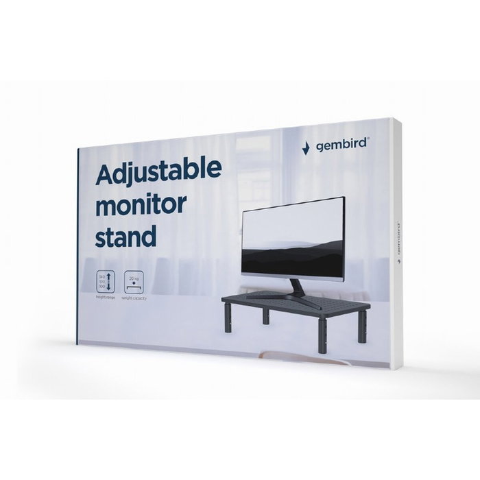 GEMBIRD MS-TABLE-01 Soporte para Monitor de Escritorio Negro