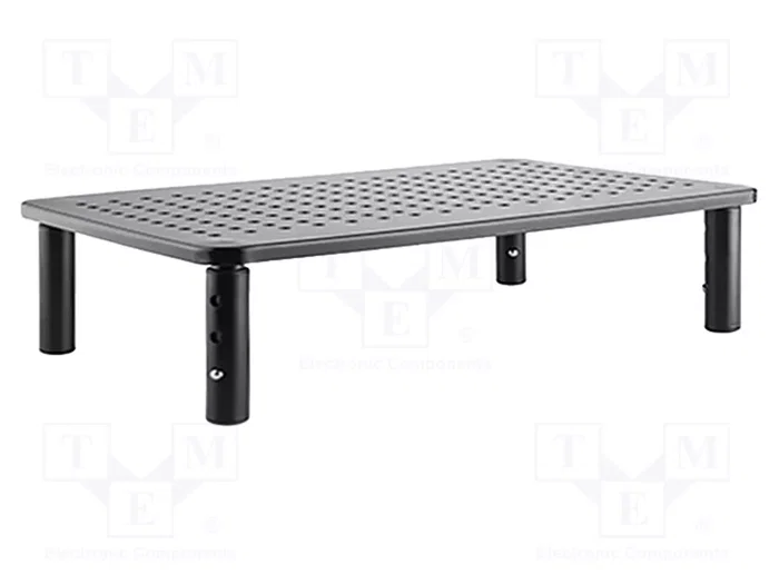 Gembird MS-TABLE-01 Soporte para Monitor o Portátil Negro