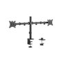 Gembird MA-D2-01 Soporte de Escritorio para Doble Monitor 17-32 Pulgadas Negro