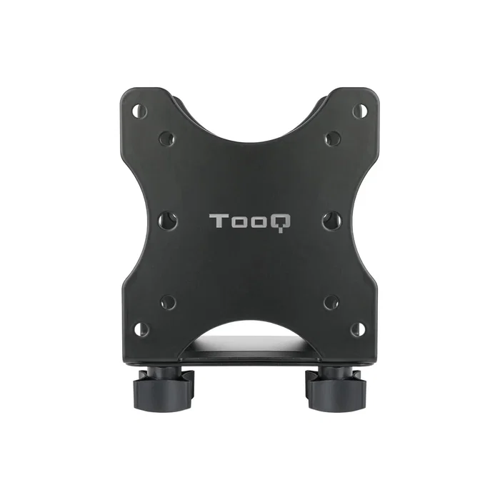 Tooq TCCH0001-B Soporte VESA para Mini PC, 4 Opciones de Montaje, 5 kg Máximo, Compatible VESA 50x50 75x75 100x100, Negro