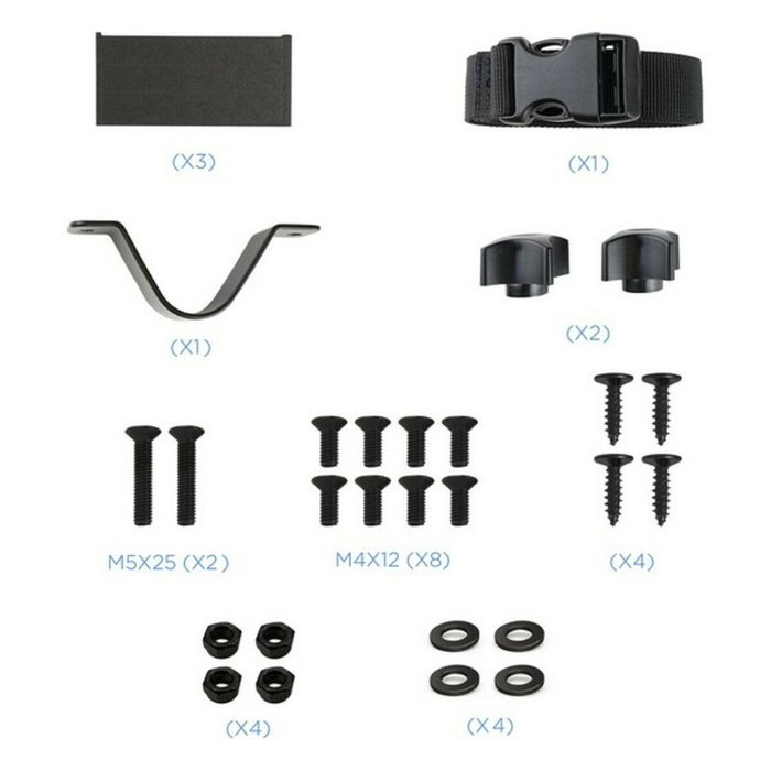 Tooq Soporte para Mini PC TCCH0001-B Negro Tooq Soporte para Mini PC TCCH0001-B Negro