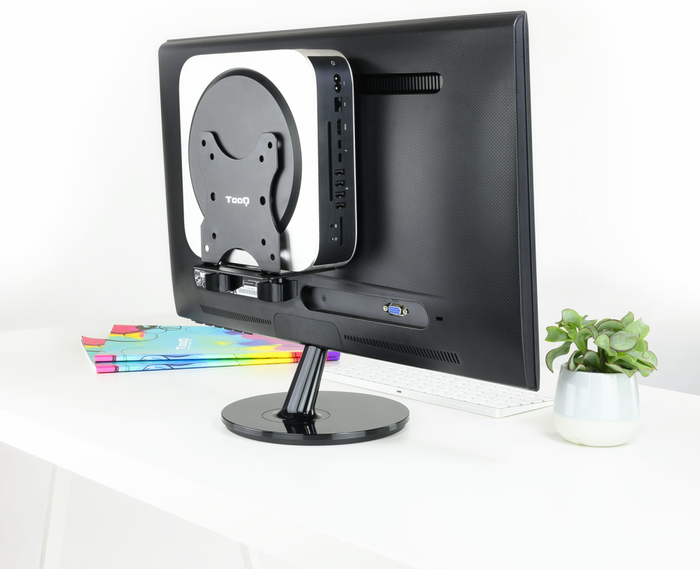 Tooq Soporte para Mini PC TCCH0001-B Negro Tooq Soporte para Mini PC TCCH0001-B Negro