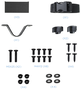 Tooq Soporte para Mini PC TCCH0001-B Negro