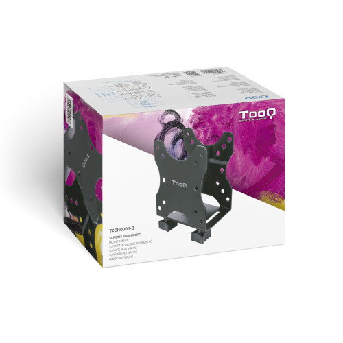 Tooq Soporte para Mini PC TCCH0001-B Negro Tooq Soporte para Mini PC TCCH0001-B Negro