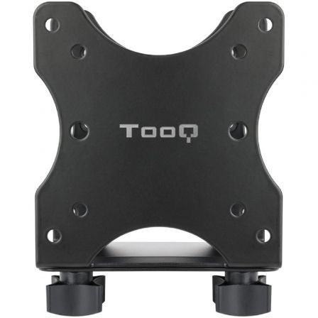 Tooq TCCH0001-B Soporte VESA para Mini PC, 4 Opciones de Montaje, 5 kg Máximo, Compatible VESA 50x50 75x75 100x100, Negro