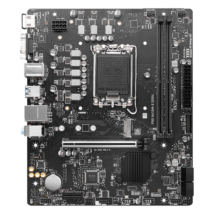 MSI PRO H610M-E DDR4 Micro ATX
