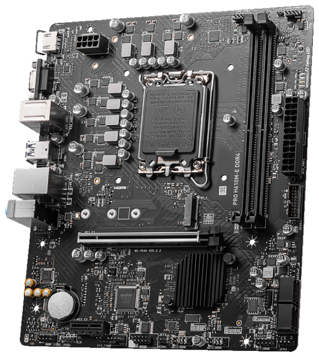 MSI PRO H610M-E DDR4 Micro ATX