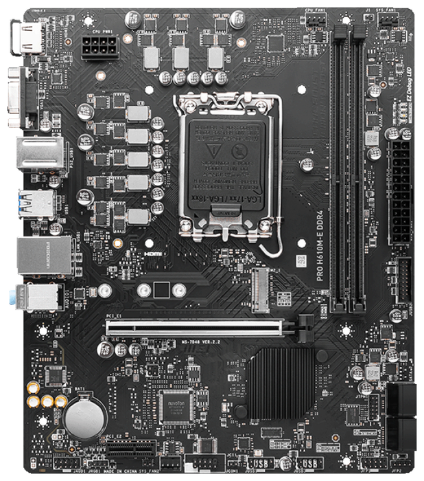 MSI PRO H610M-E DDR4 Micro ATX