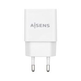 AISENS Cargador USB 10w alta eficiencia, 5V/2A, blanco