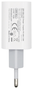 AISENS Cargador de Pared USB-C 20W PD 3.0 Blanco A110-0537