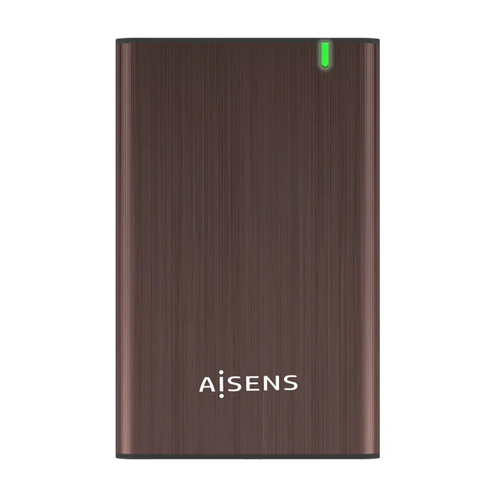 AISENS CAJA EXTERNA 2,5" ASE-2525BWN 9.5MM SATA A USB 3.0/USB3.1 GEN1, MARRON