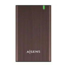 AISENS CAJA EXTERNA 2,5" ASE-2525BWN 9.5MM SATA A USB 3.0/USB3.1 GEN1, MARRON