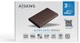 Aisens Caja Externa 2.5 Pulgadas ASE-2525BWN Marrón
