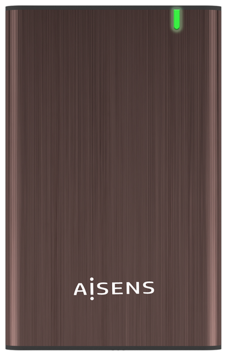 Aisens Caja Externa 2.5 Pulgadas ASE-2525BWN Marrón